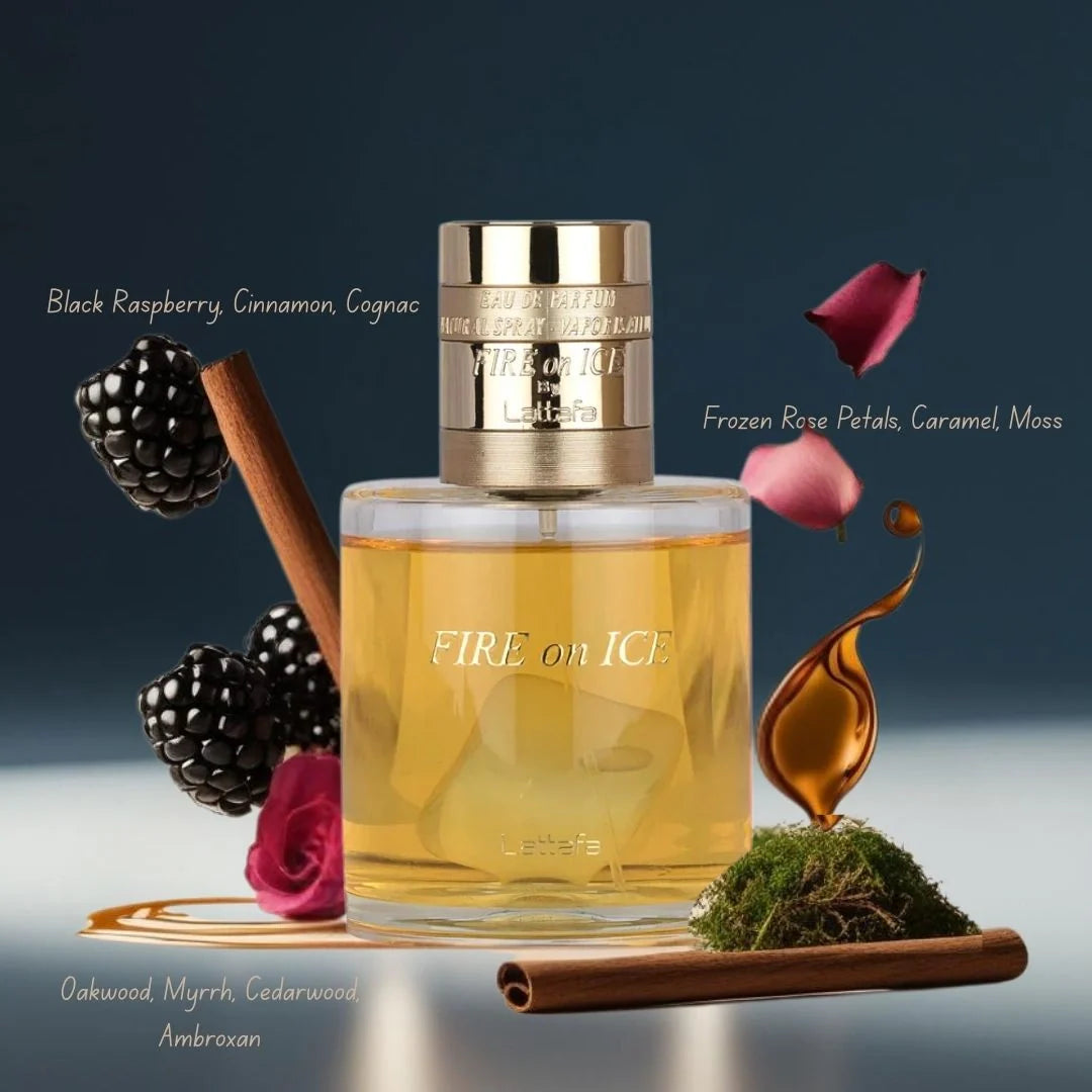 FIRE ON ICE - 110ML - EAU DE PERFUME - LATTAFA