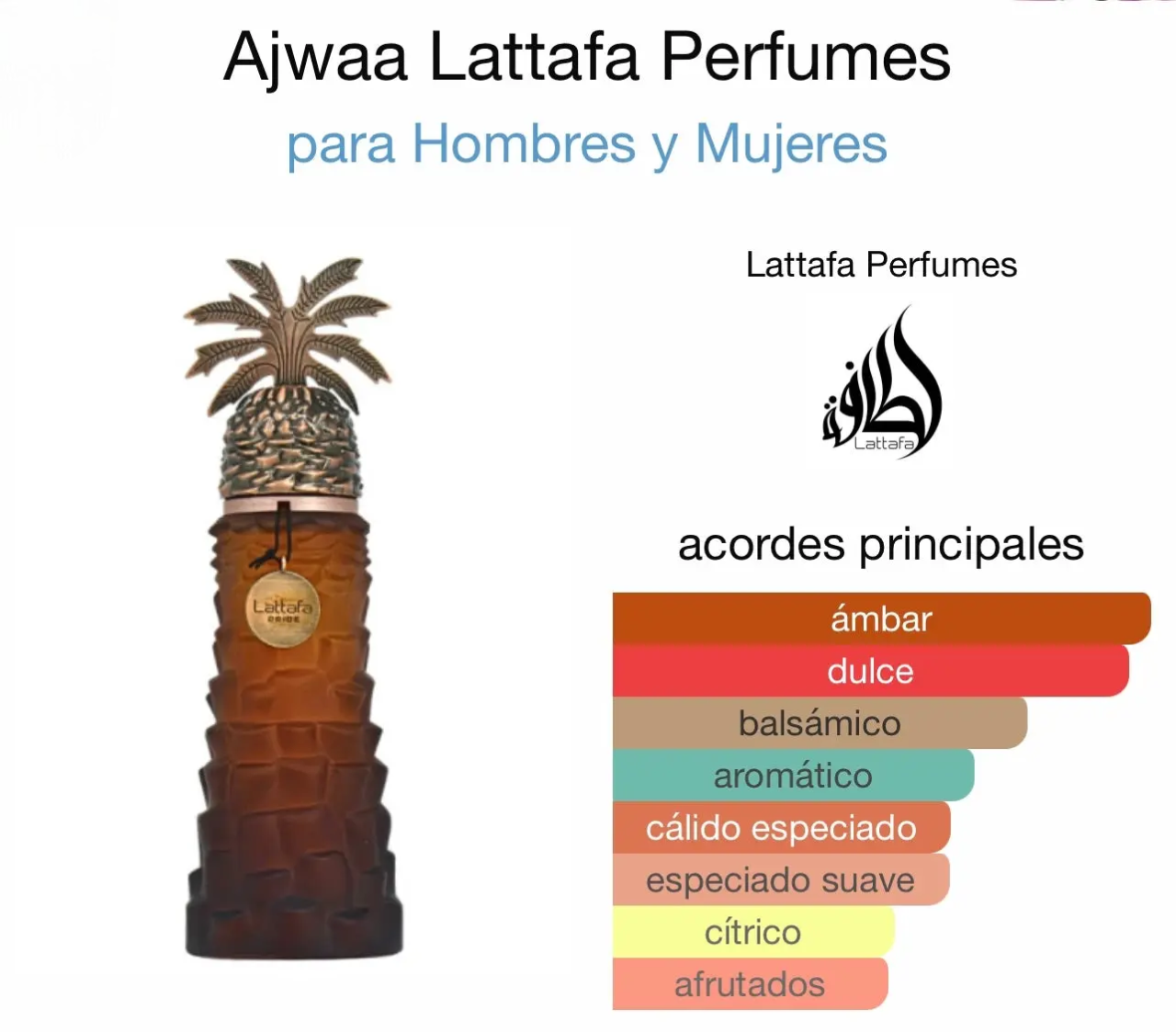 PERFUME AJWAA - 100ML – Lattafa