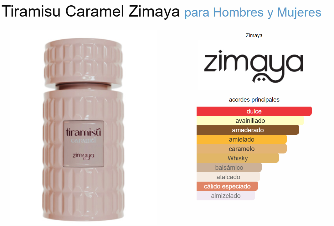 TIRAMISÚ CARAMEL - ZIMAYA - 100ML