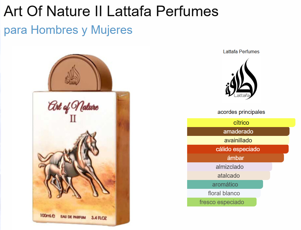 ART OF NATURE II - LATTAFA - 100ML