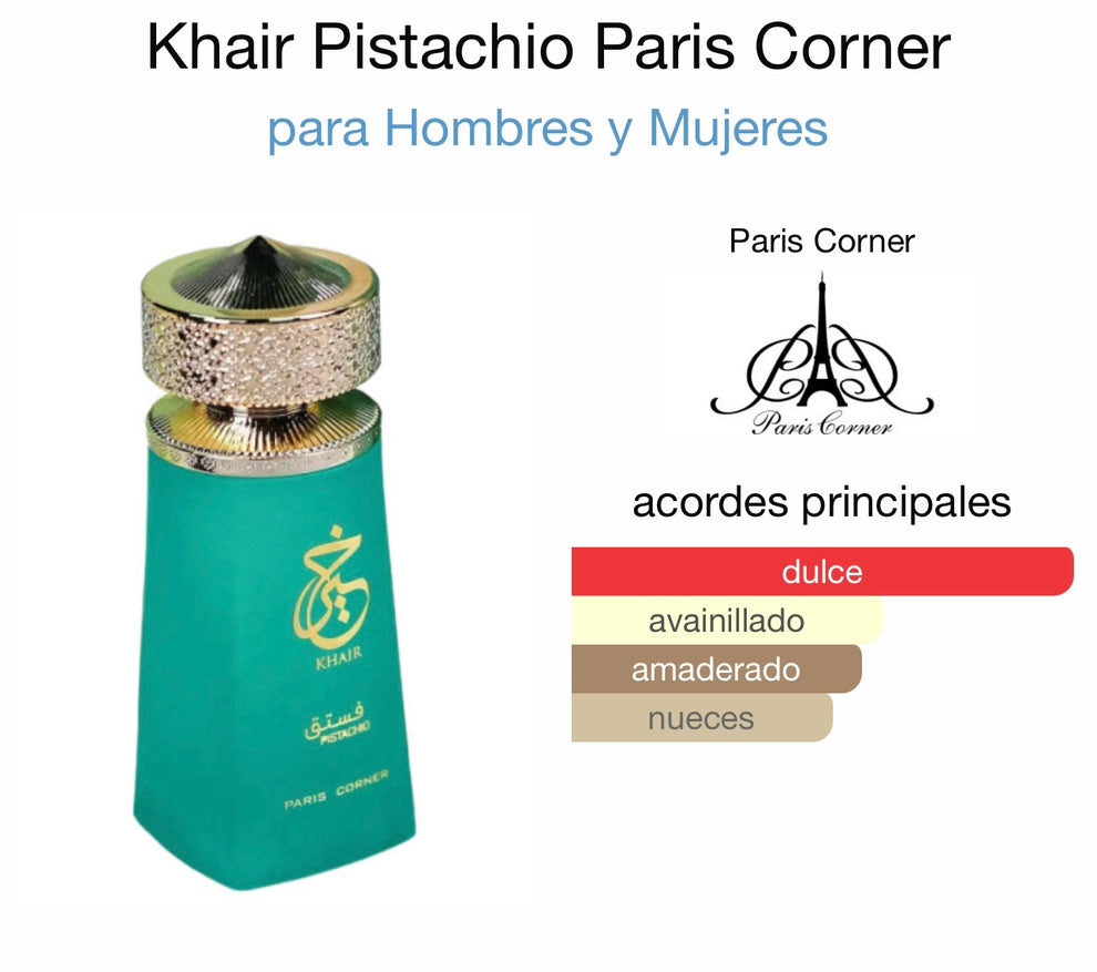 KHAIR PISTACHO - 100ML - Paris Corner
