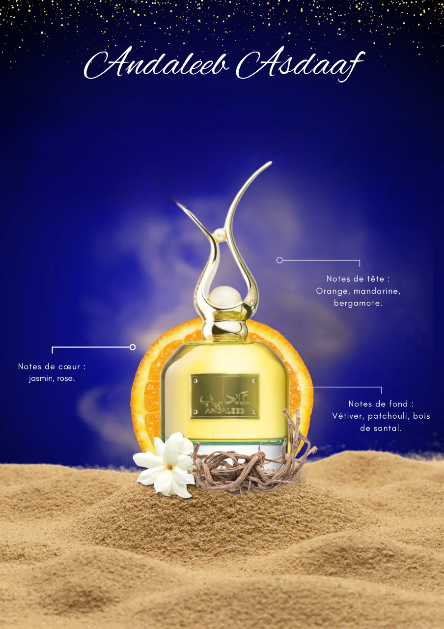 ANDALEEB - 100ML - EAU DE PARFUM - ASDAAF
