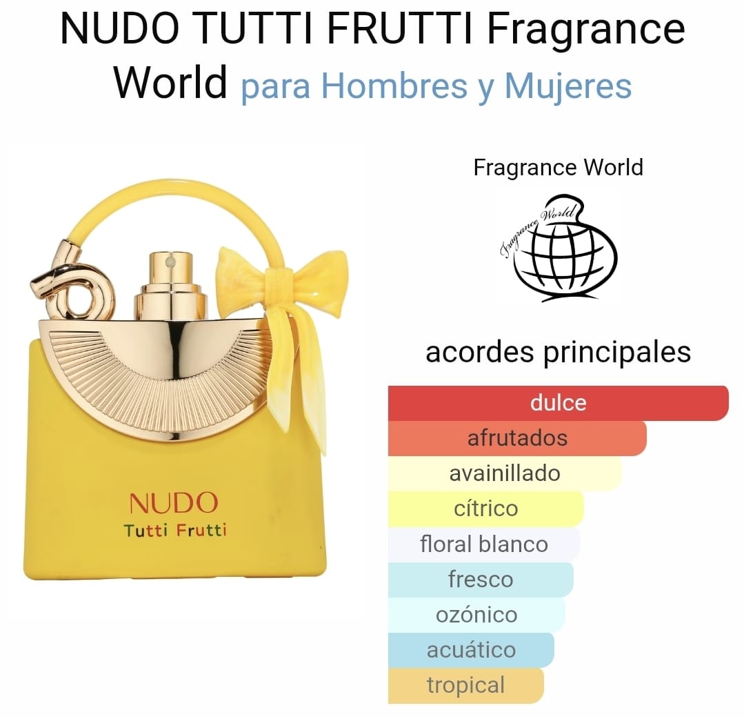 TESTER - NUDO TUTTI FRUTTI - 100ML - SIN PRECINTO