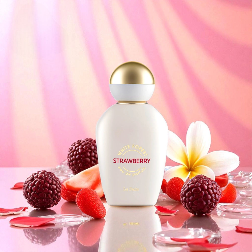 WHITE FOREST STRAWBERRY - 100ML - EAU DE PARFUM- LA FEDE (KHADLAJ)