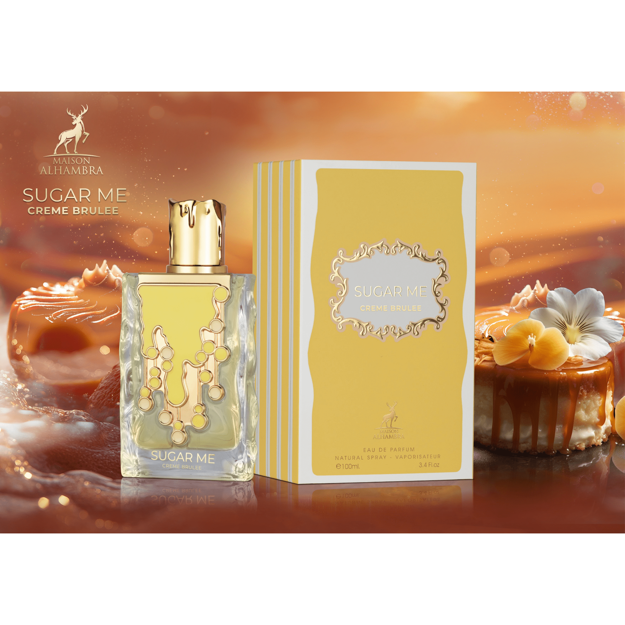SUGAR ME CREME BRULEE - 100ml – MAISON ALHAMBRA
