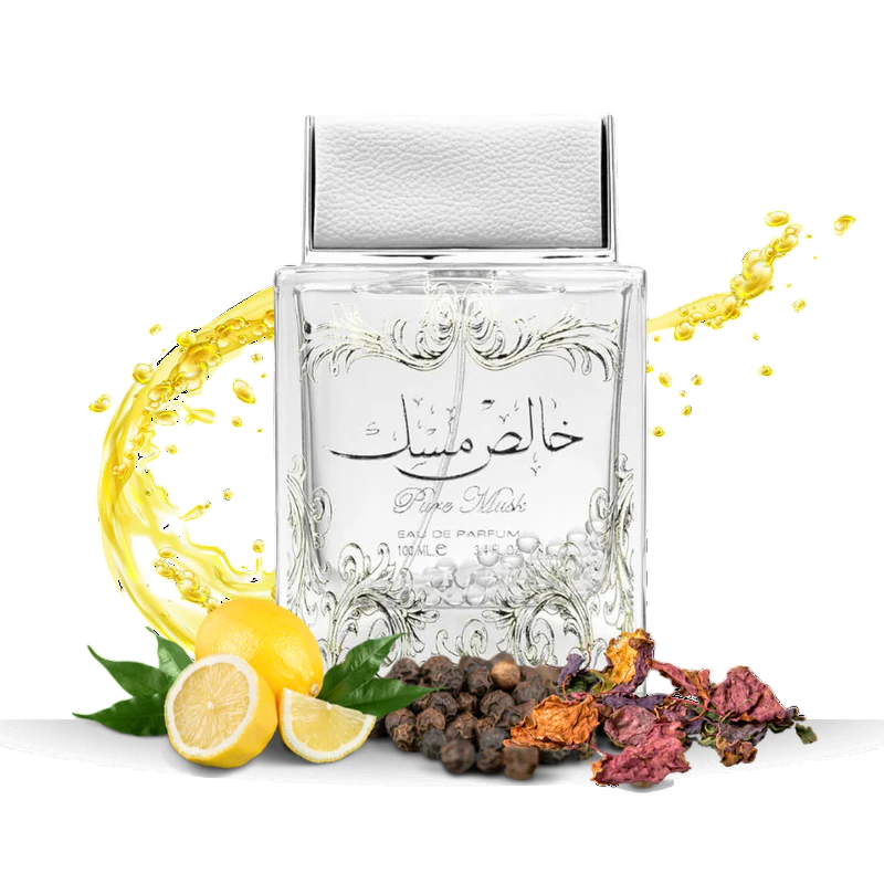 PURE MUSK - 100ml - Lattafa - BORRADOR