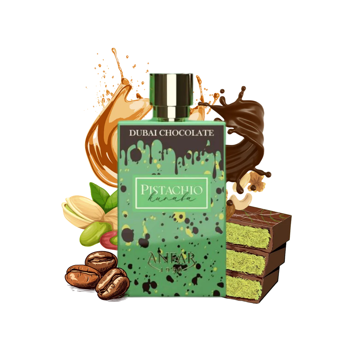 PISTACHIO KUNAFA - 100ML - Anfar
