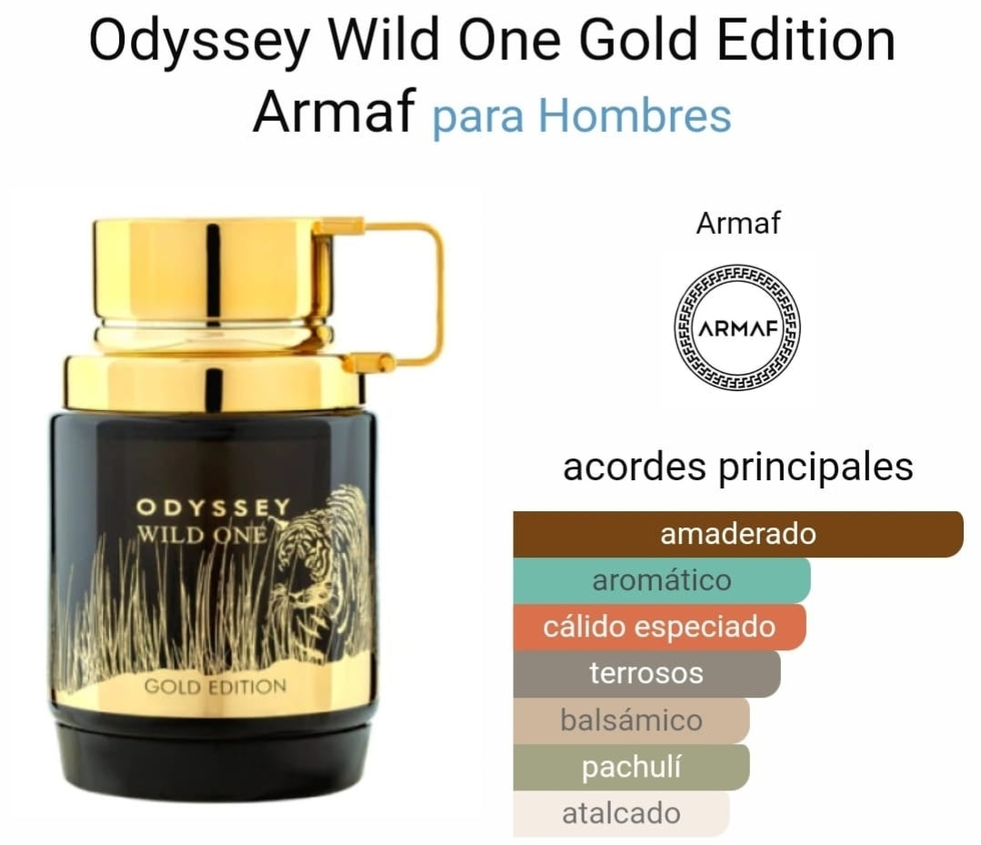 ODYSSEY WILD ONE - GOLD EDITION - 100ML - Armaf