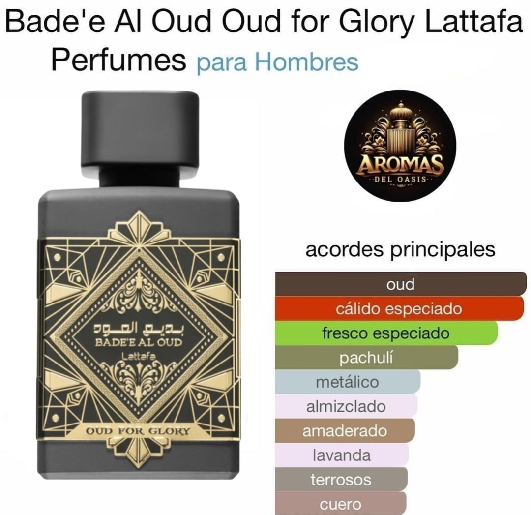 BADEE AL OUD GLORY NEGRO 100ML – Lattafa