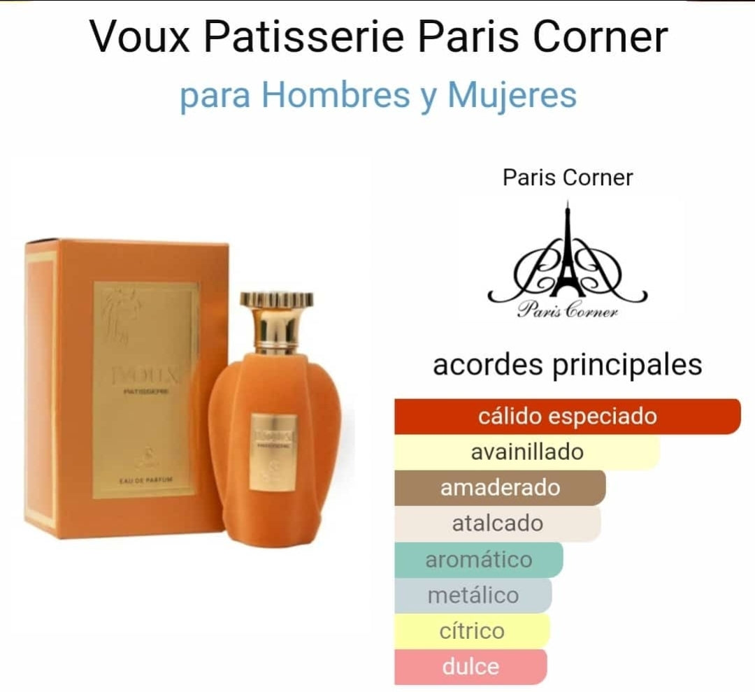 VOUX PATISSERIE EMIR- 100ML - Paris Corner