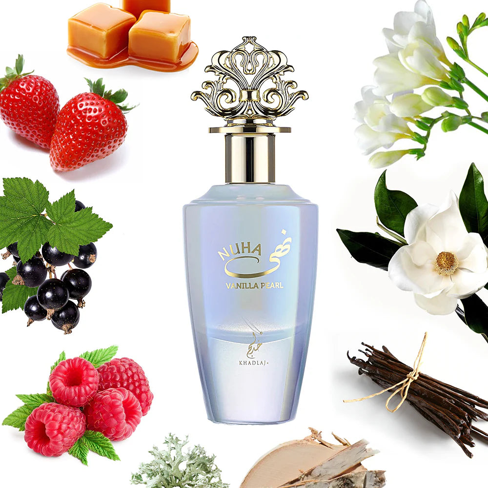 NUHA VANILLA PEARL - 100ML - Khadlaj