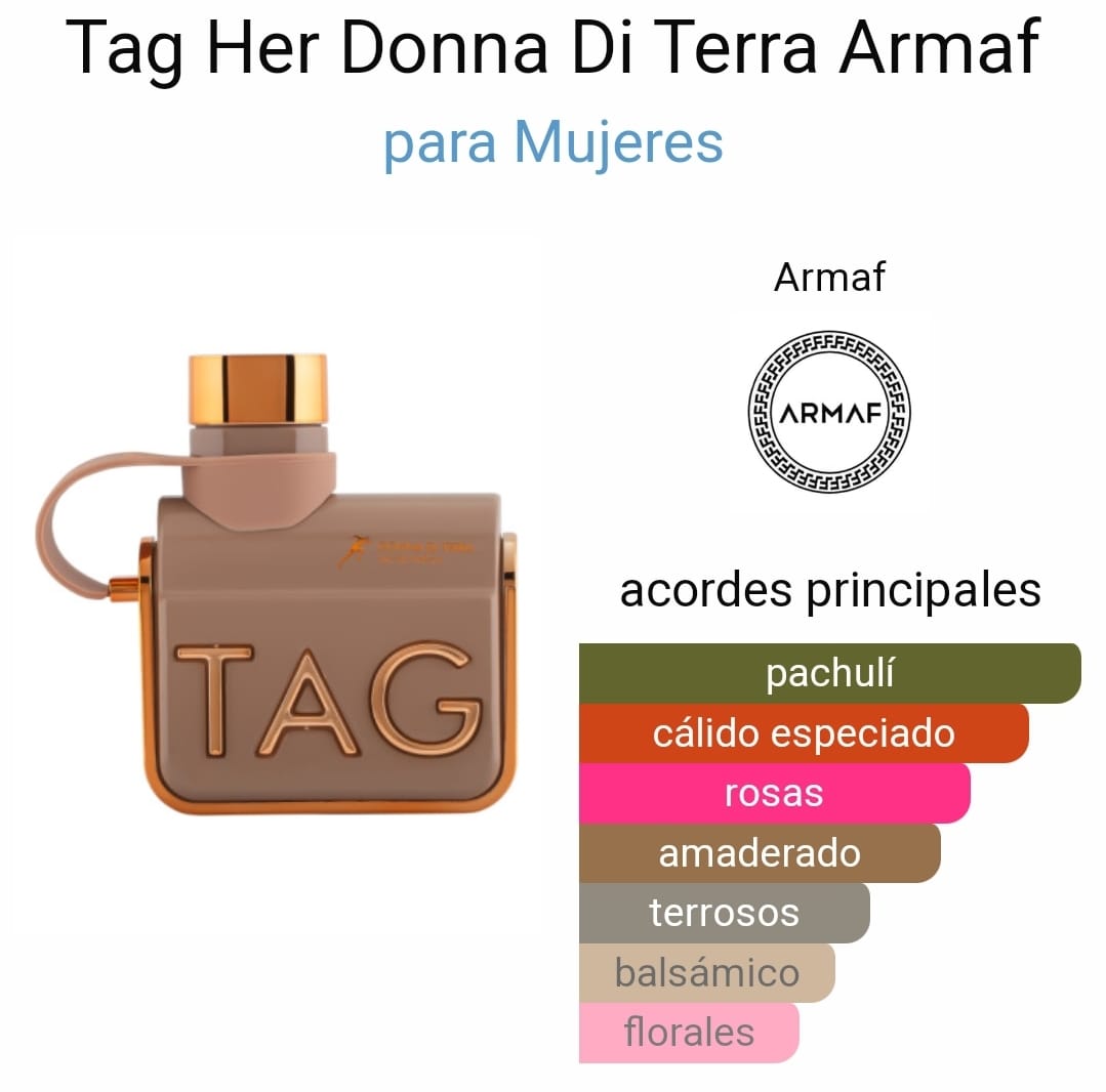 TAG DONNA DI TERRA - 100ML - Armaf