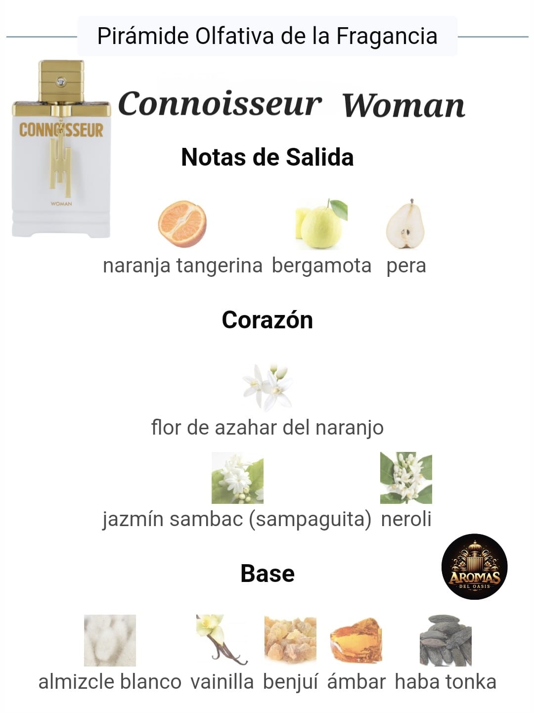 CONNOISSEUR WOMAN - 100ML - ARMAF