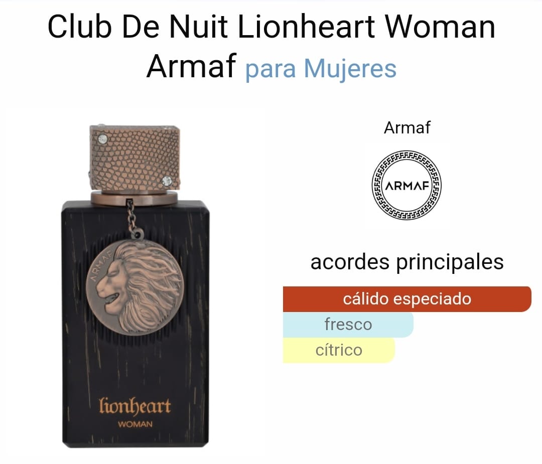 LIONHEART WOMAN - 100ML - ARMAF