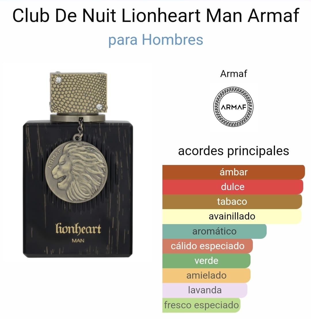 LIONHEART MAN - 100ML - ARMAF