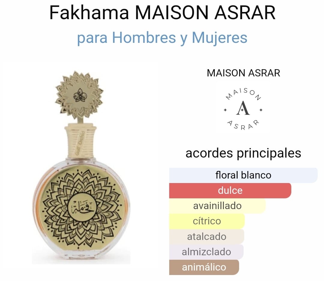 FAKHAMA - 100ML - Maison Asrar