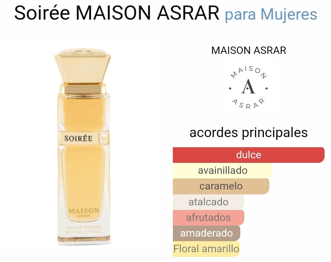 SOIRÉE - 100ML - Maison Asrar