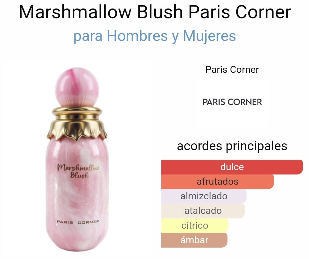 MARSHMALLOW BLUSH - 100ML - Paris Corner