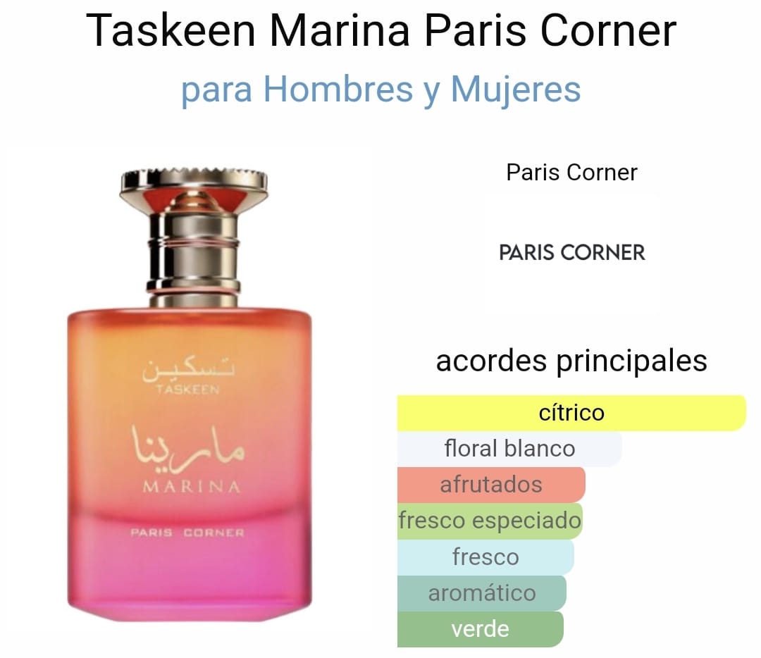 TASKEEN MARINA - 100ML - Paris Corner