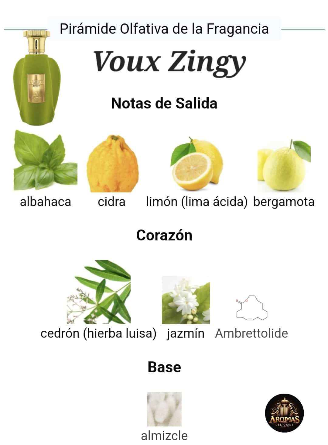 VOUX ZINGY EMIR- 100ML - Paris Corner