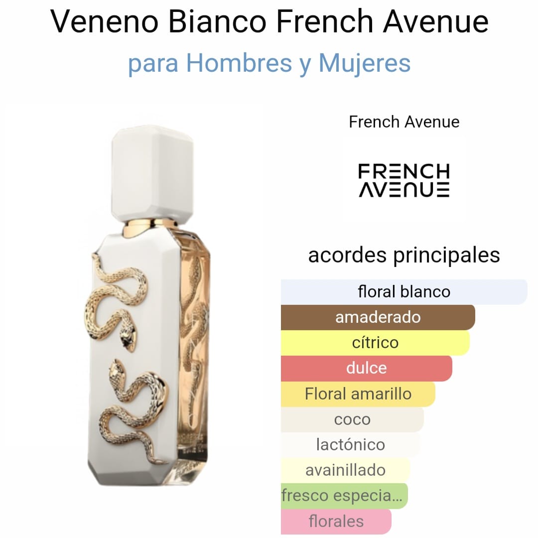 VENENO BIANCO - 100ML - French Avenue