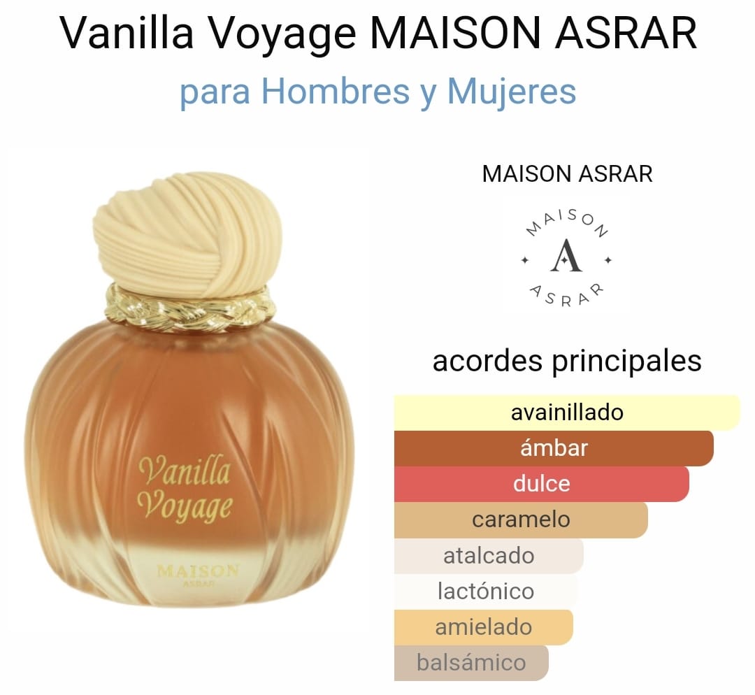 VANILLA VOYAGE - 100ML - Maison Asrar