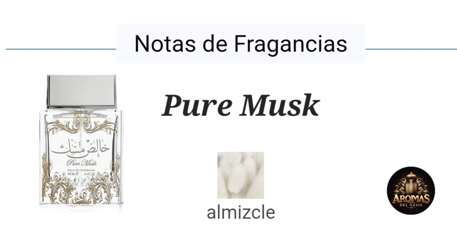 PURE MUSK - 100ml - Lattafa - BORRADOR