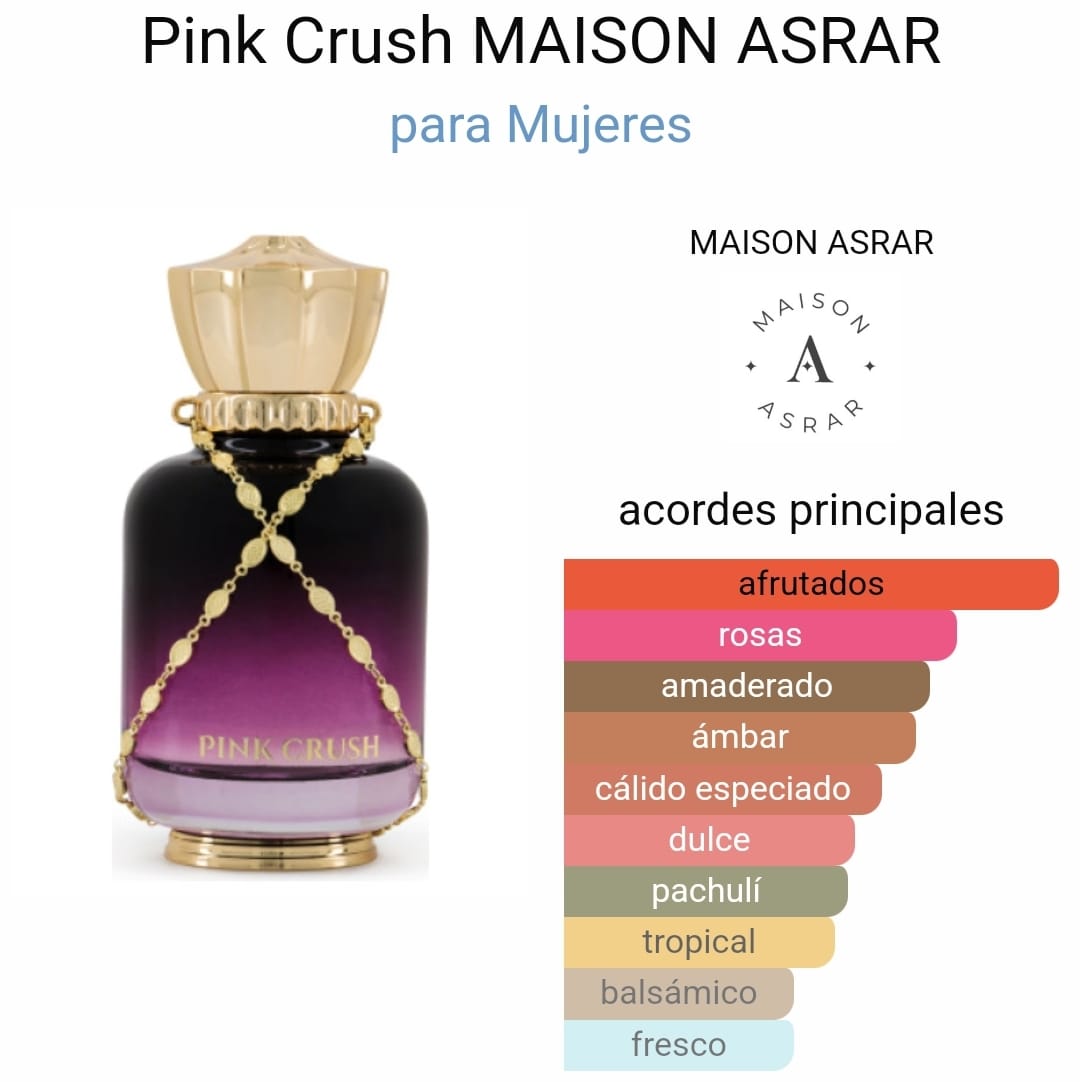 PINK CRUSH - 100ML - Maison Asrar