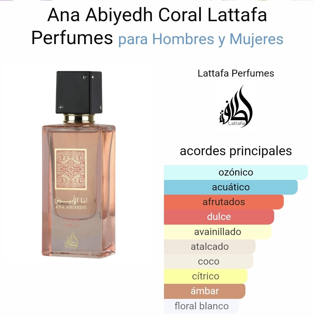 ANA ABIYEDH CORAL - 60ML - Lattafa
