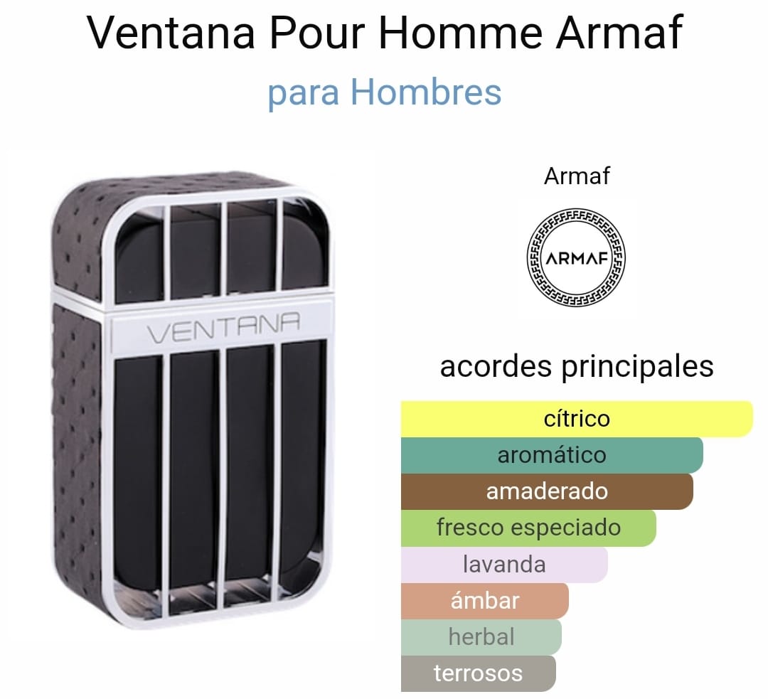 VENTANA POUR HOMME - 100ML - Armaf