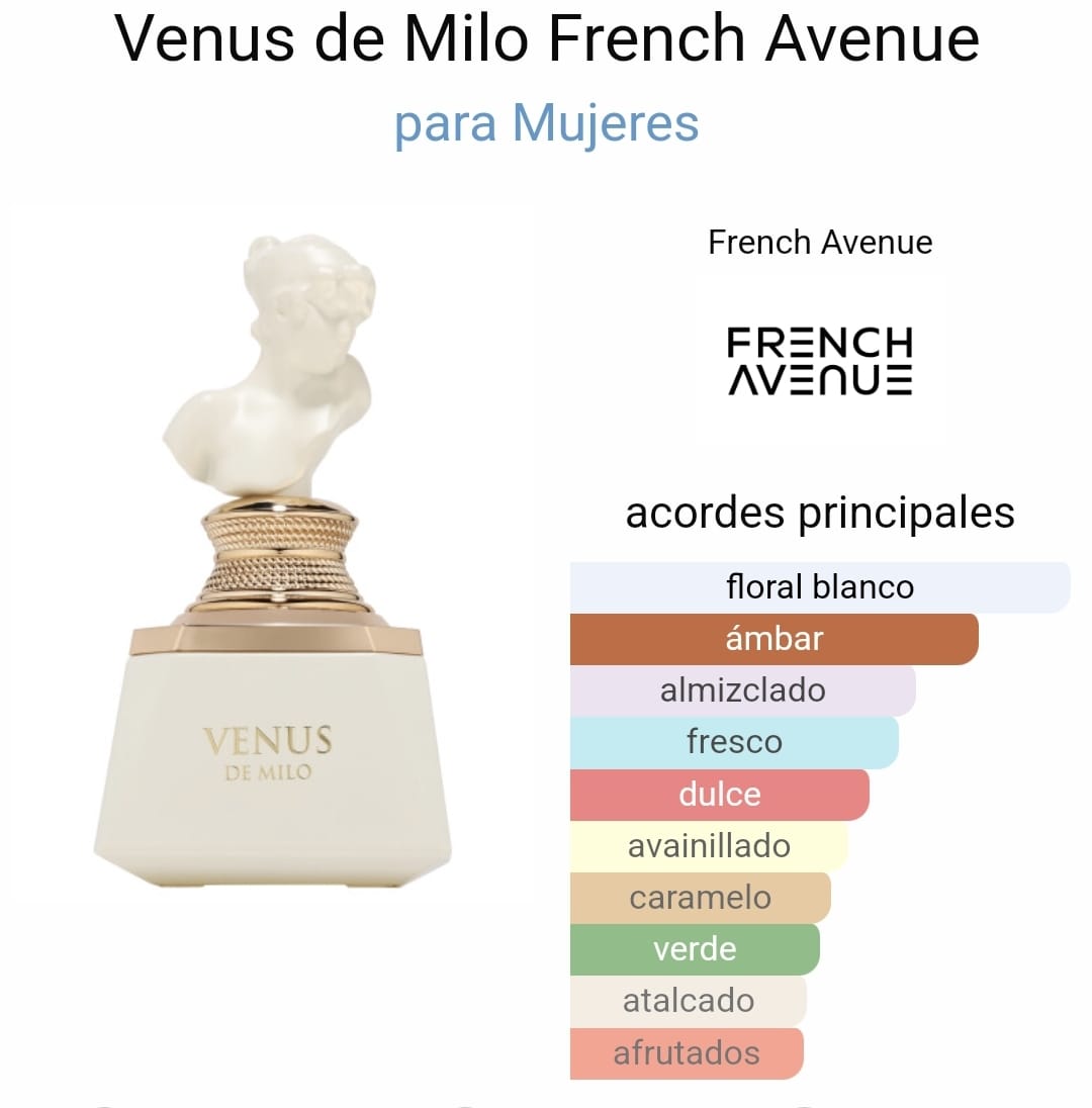 VENUS DE MILO - 100ML - FRENCH AVENUE