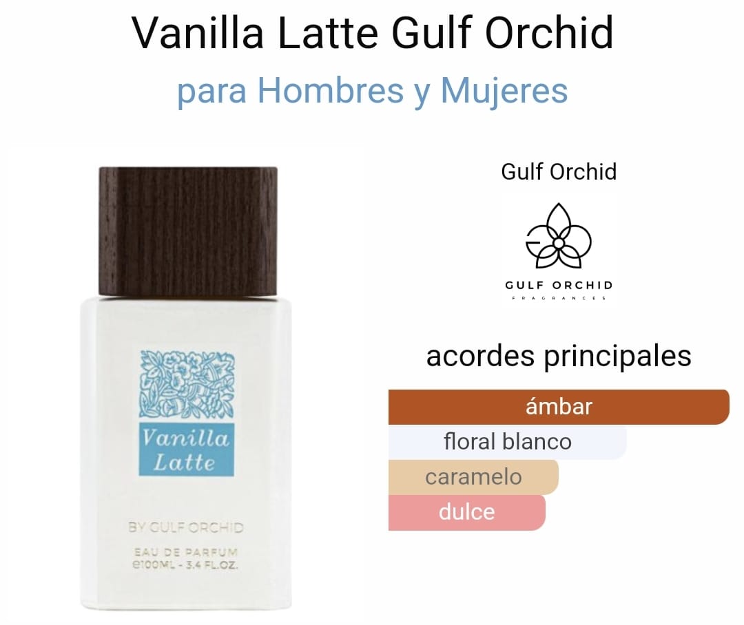 VANILLA LATTE - 100ML - GULF ORCHID