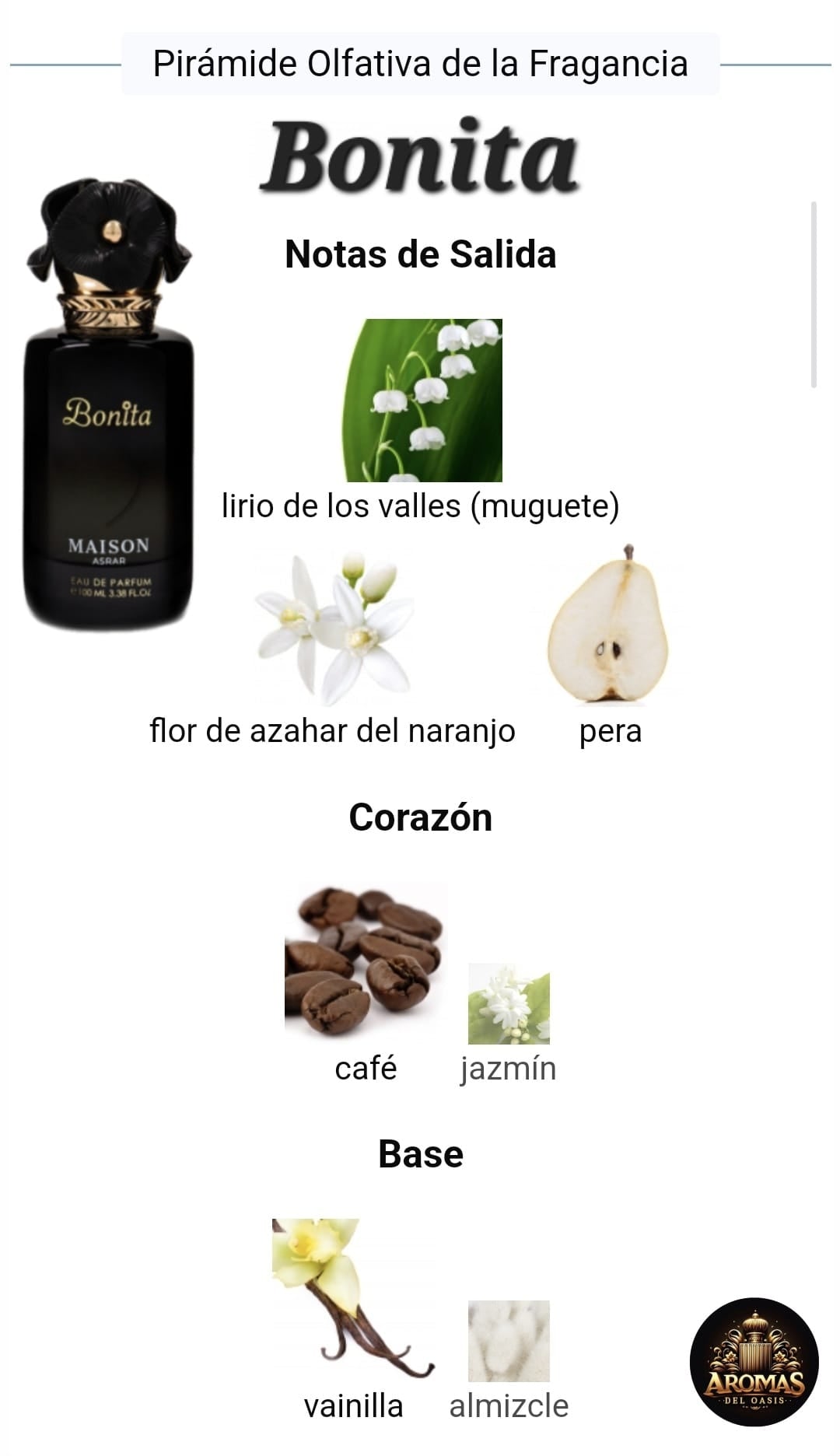 BONITA - 100ML - MAISON ASRAR