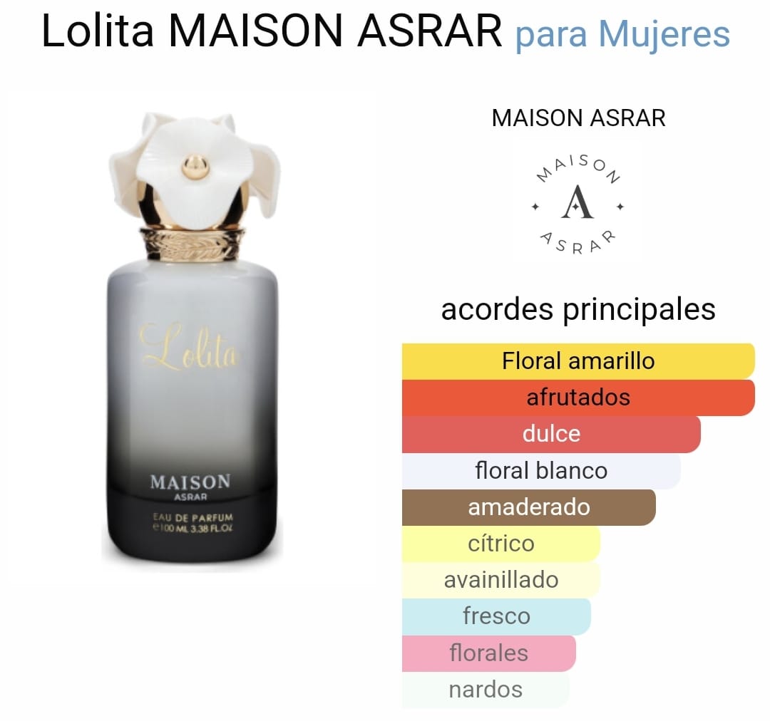 LOLITA - 100ML - MAISON ASRAR