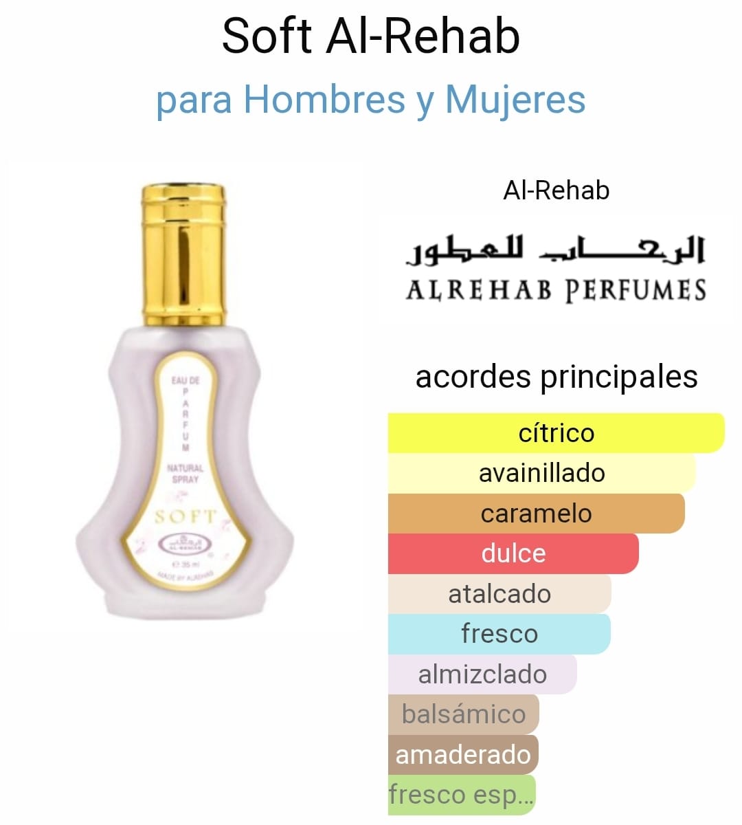 ACEITE SOFT - 3ML - Al Rehab
