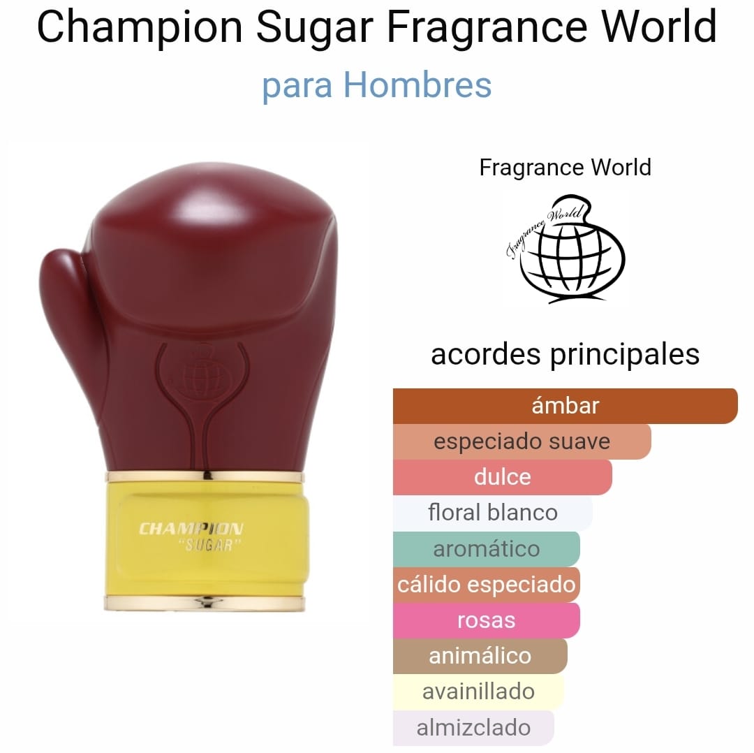 CHAMPION SUGAR - 100ML - Fragrance World