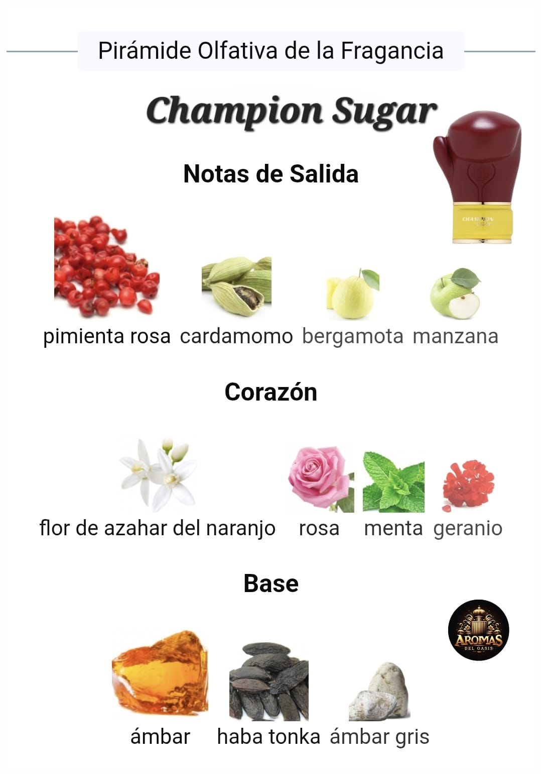 CHAMPION SUGAR - 100ML - Fragrance World