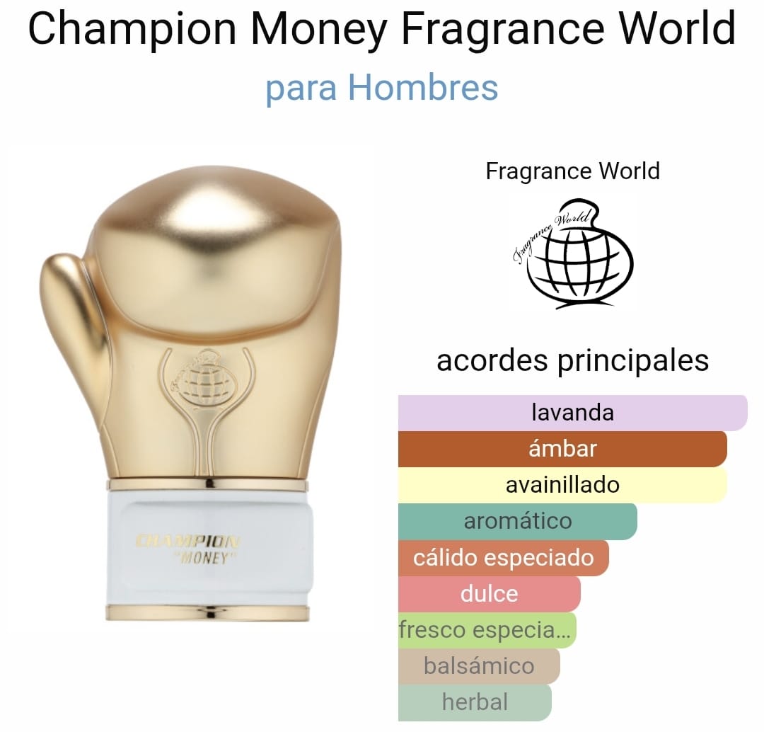 CHAMPION MONEY - 100ML - Fragrance World