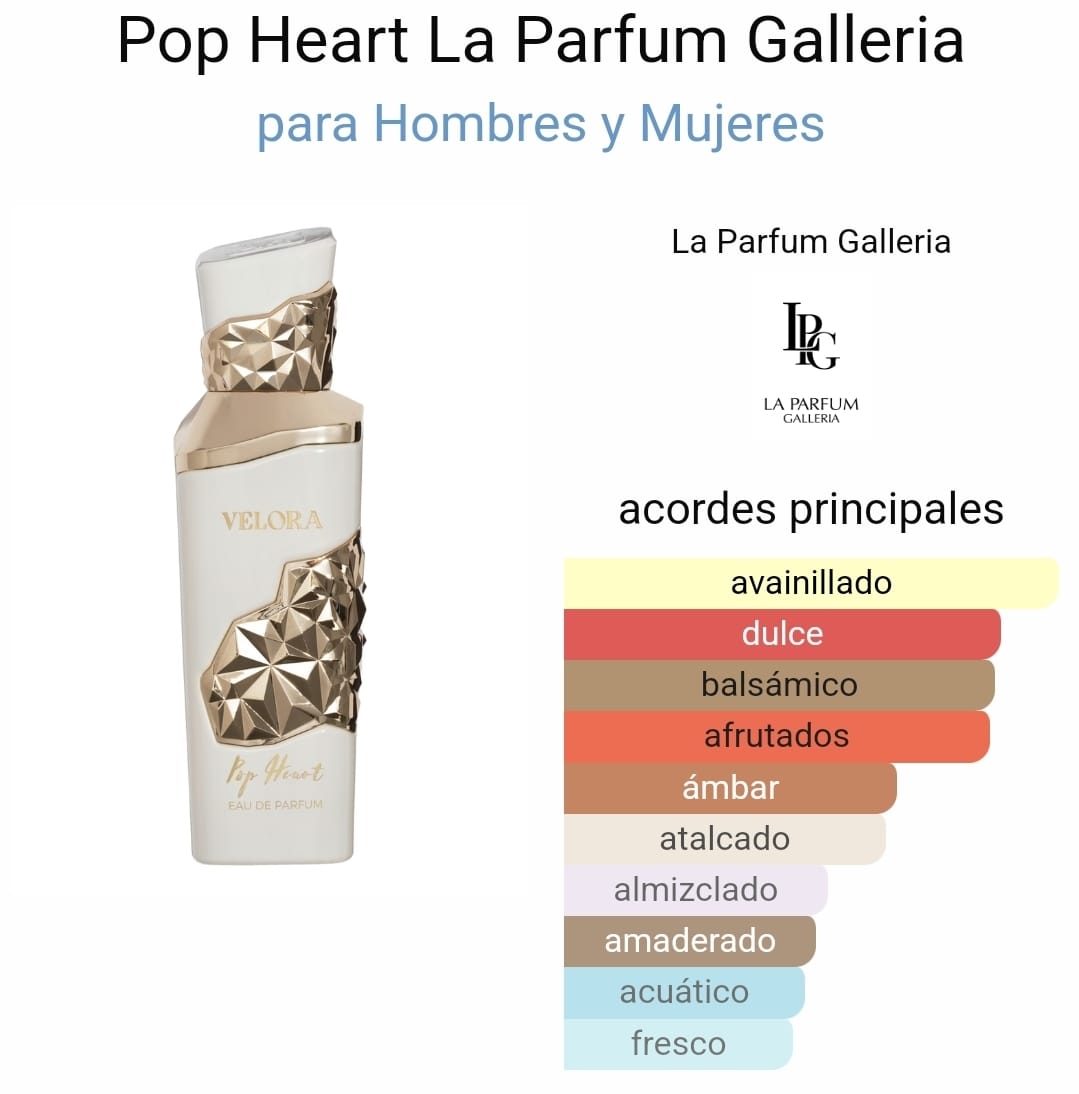 POP HEART - 100ML - La Parfum Galleria