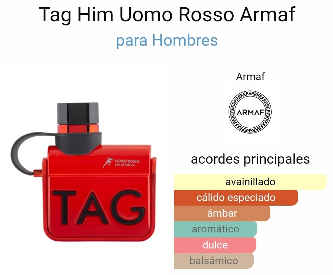 TAG HIM UOMO ROSSO - 100ML - Armaf