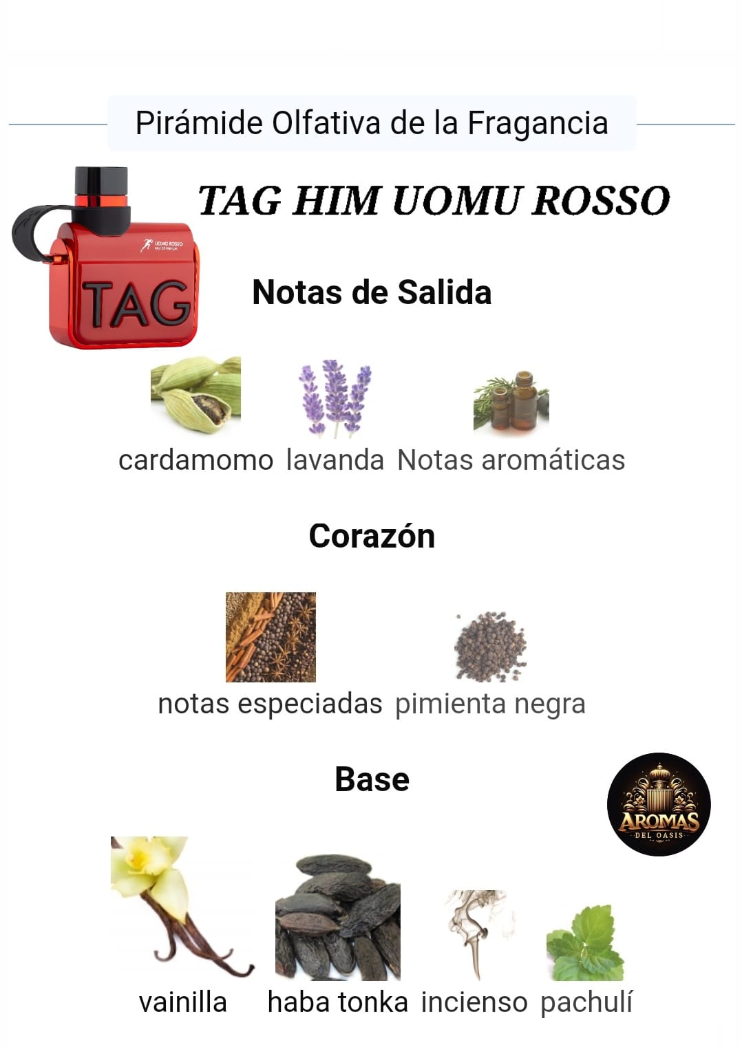 TAG HIM UOMO ROSSO - 100ML - Armaf