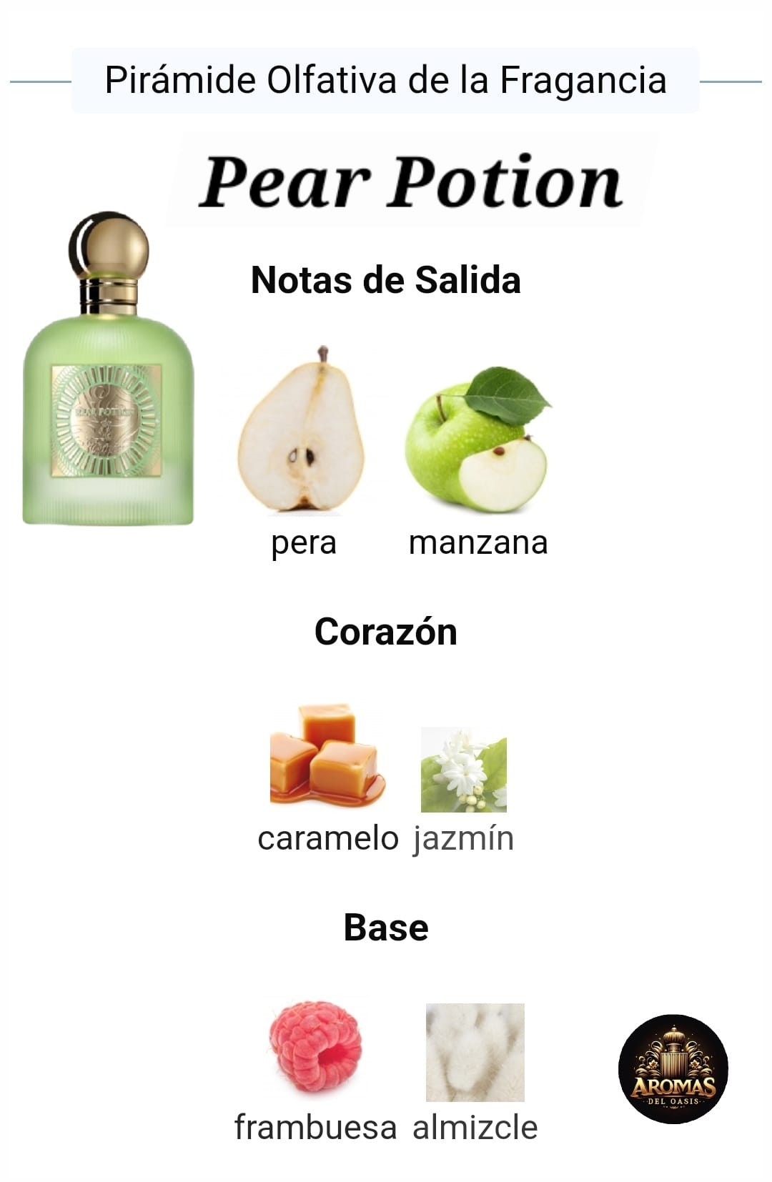 PEAR POTION - 100ml - Paris Corner