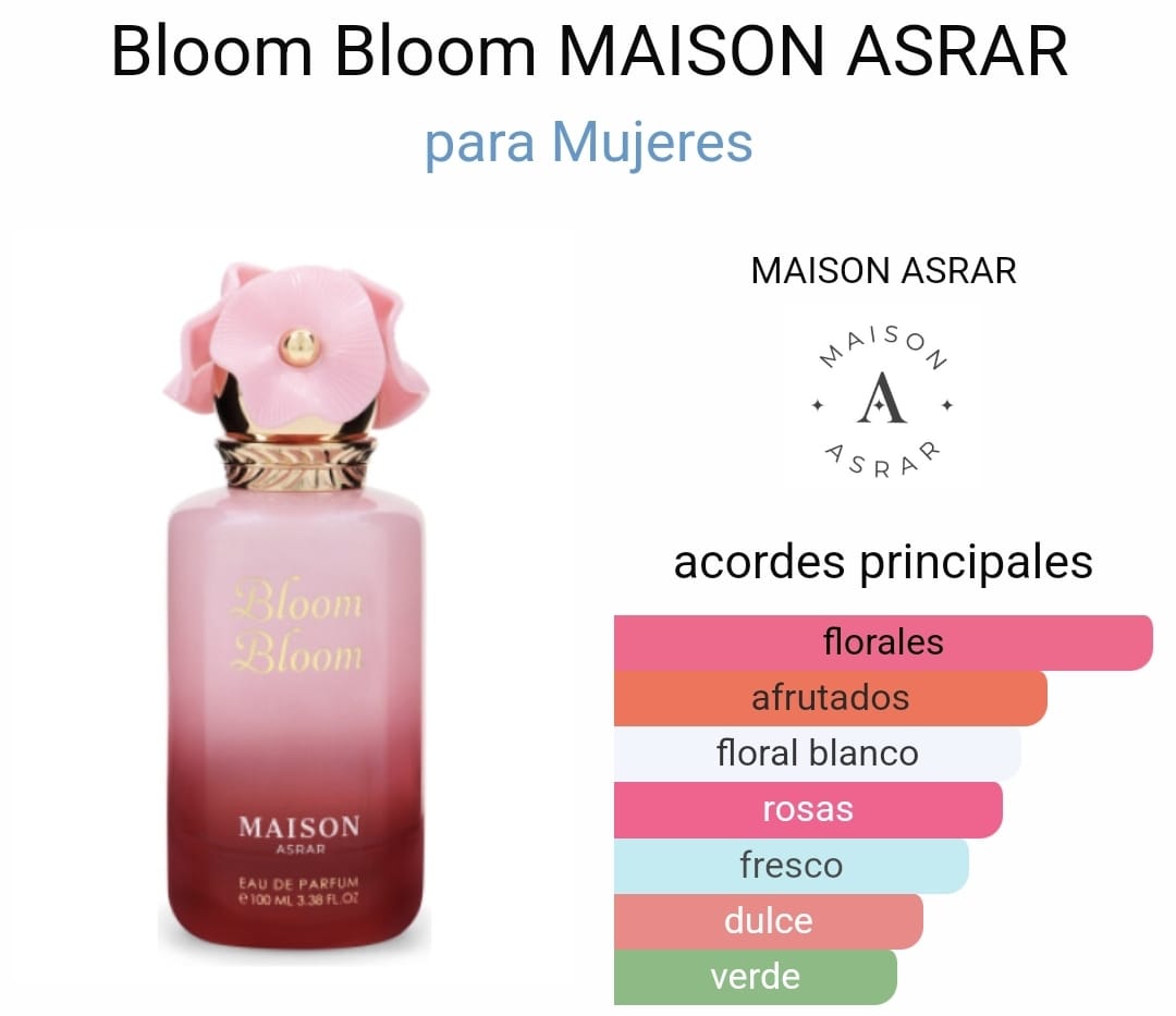 BLOOM BLOOM - 100ML - MAISON ASRAR