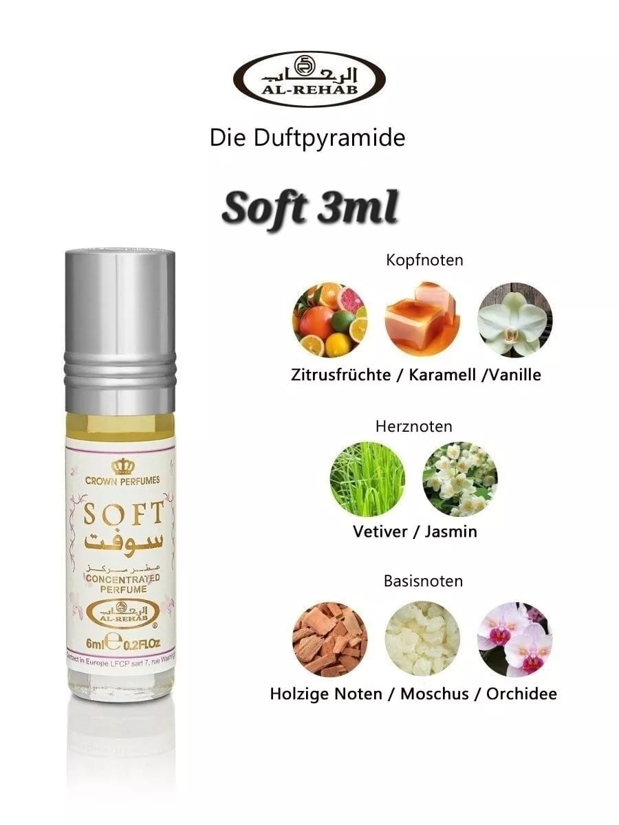 ACEITE SOFT - 3ML - Al Rehab