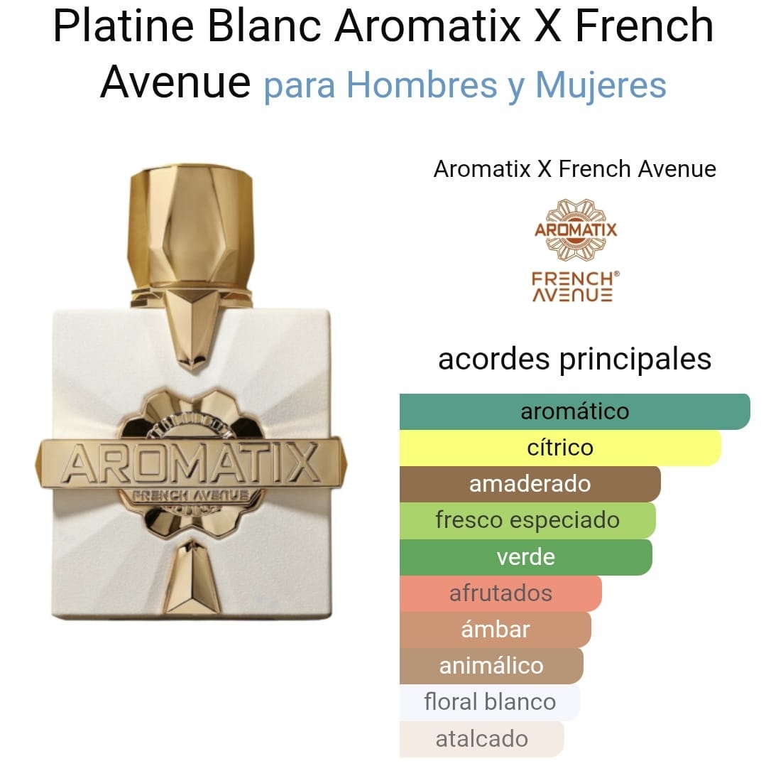 AROMATIX PLATINE BLANC - 100ML - French Avenue