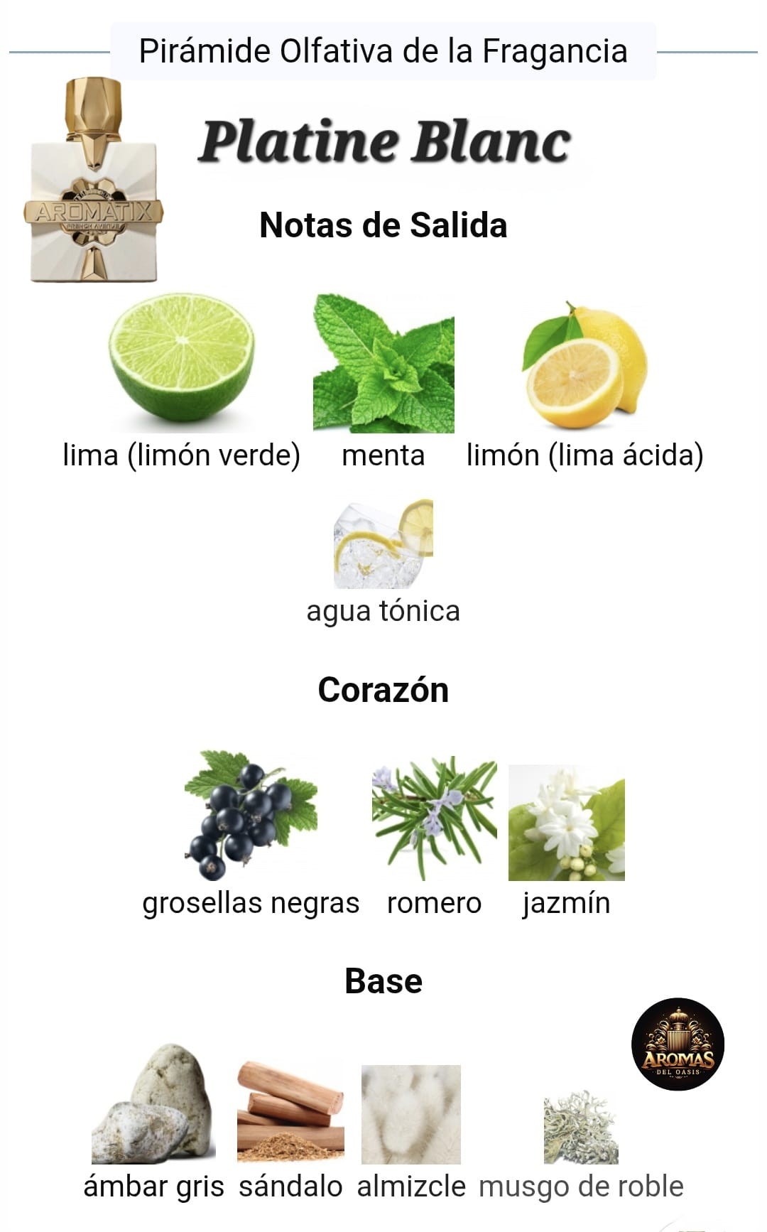 AROMATIX PLATINE BLANC - 100ML - French Avenue