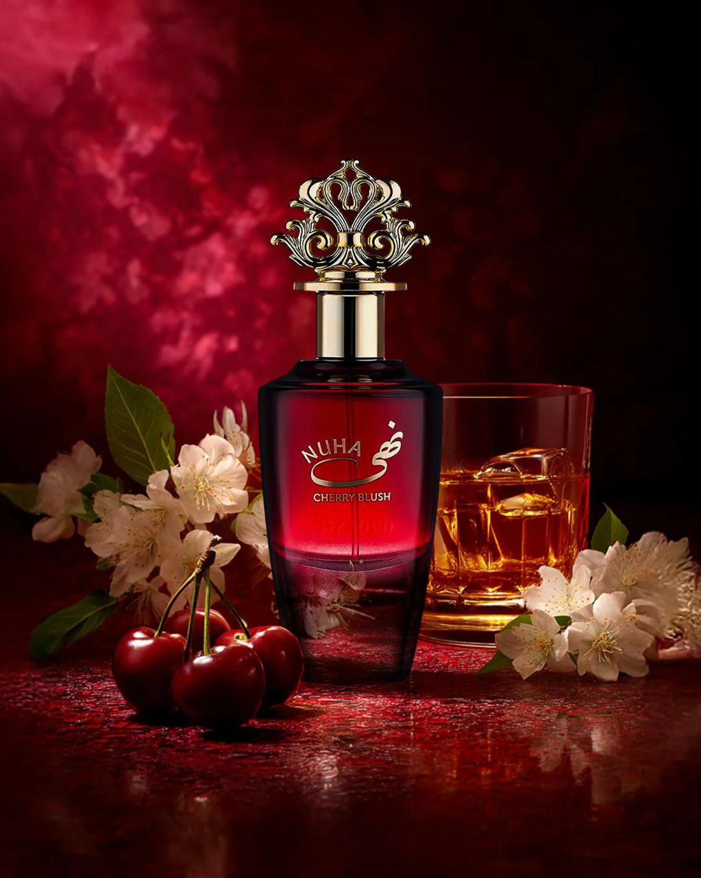 NUHA CHERRY BLUSH - 100ML - Khadlaj