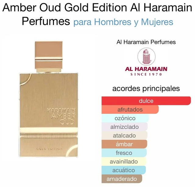 AL HARAMAIN AMBER OUD - 120ML - Perfume Alta Gama