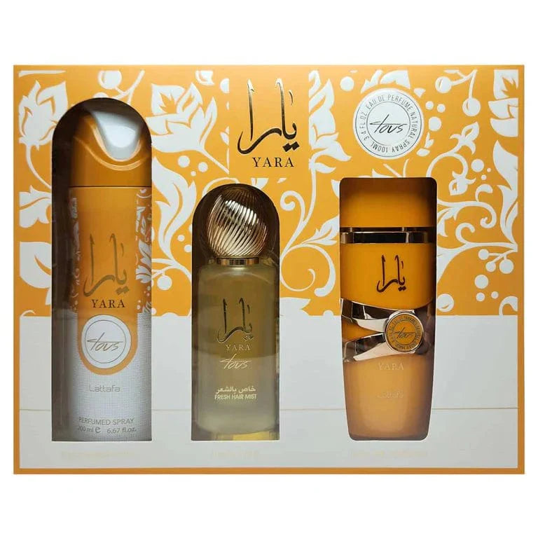 YARA TOUS -  PACK 3 PRODUCTOS - Lattafa
