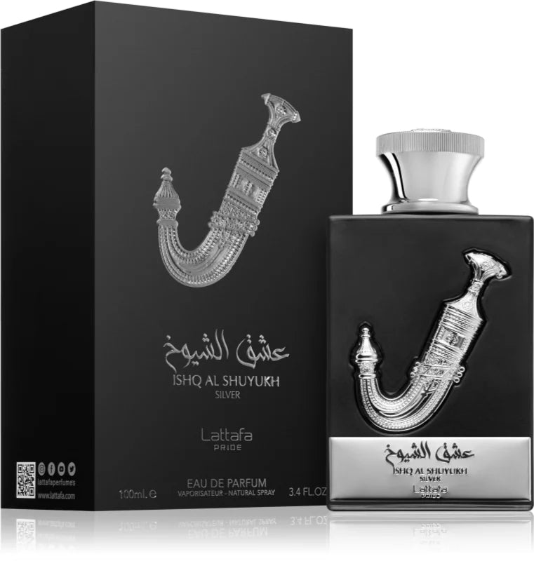 ISHQ AL SHUYUKH SILVER - 100ML – Lattafa